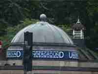 The dome at Clapham Common Underground station