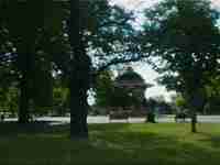 Yet another leafy photo of the lovely, historic Bandstand.